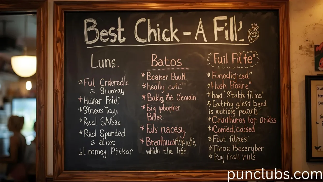 Best Chick Fil A Puns