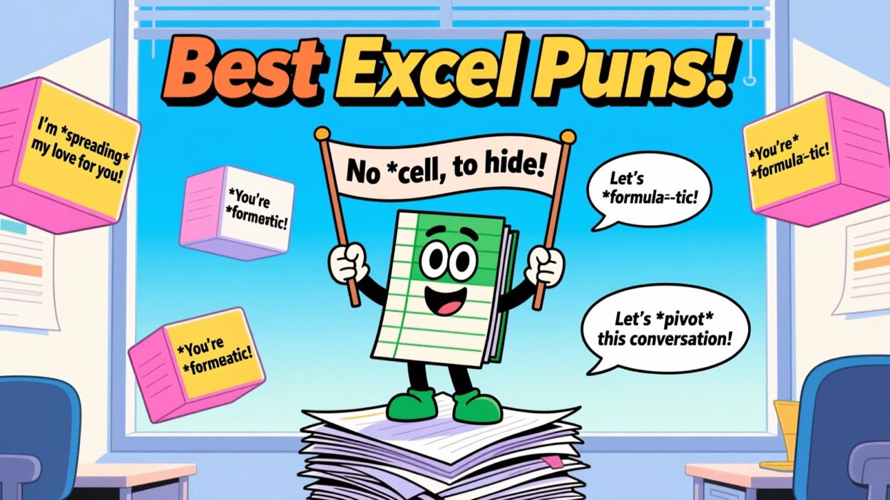 Best Excel Puns
