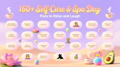 Self-Care & Spa Day Puns