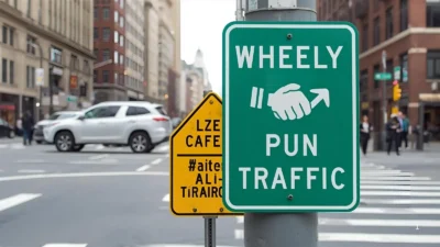 Wheely Good Traffic Puns