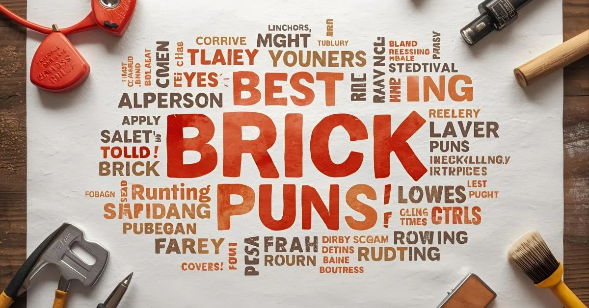 Best Brick Puns