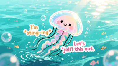 🪼 Jellyfish Puns Captions