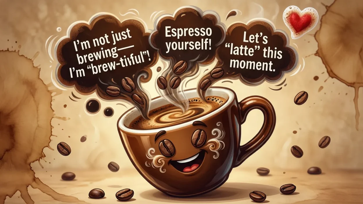 Clever Espresso Puns