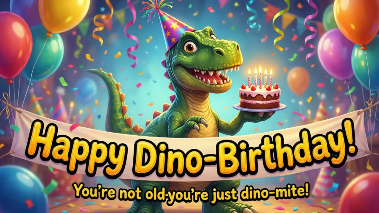 Dinosaur Birthday Puns
