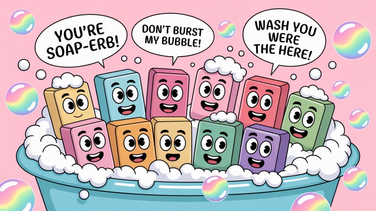 soap puns